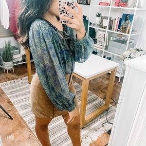 The Real Real: 3.1 Phillip Lim Sheer V neck blouse with embellishments Sz 4